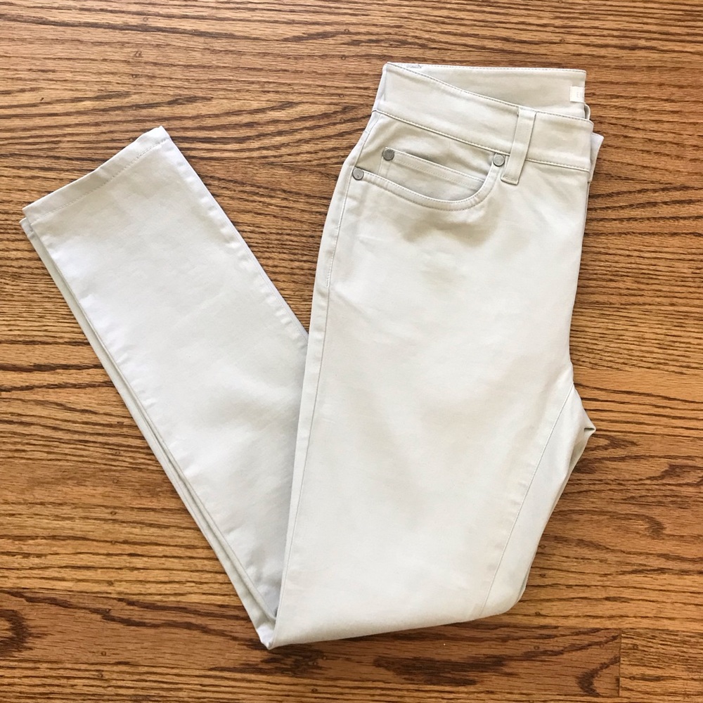 Eileen Fisher Organic Cotton Skinny Pants